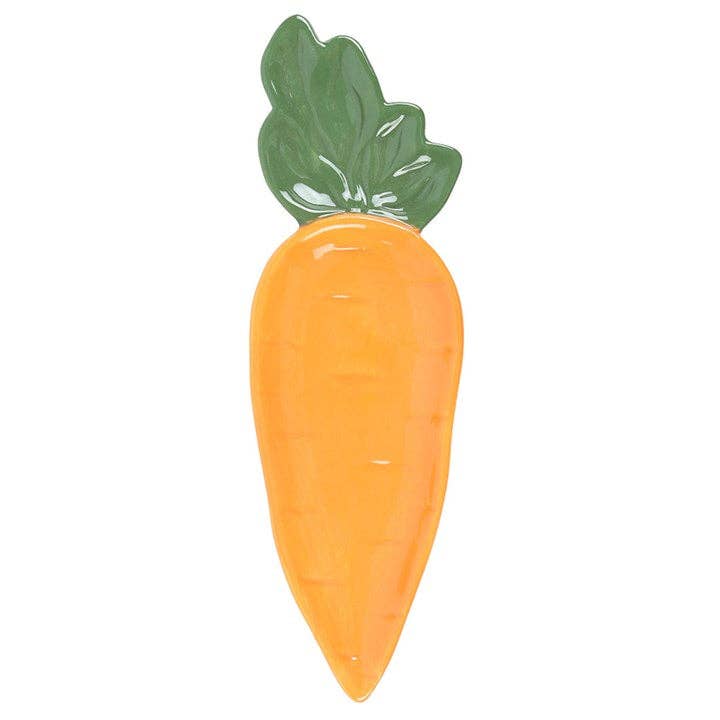 Carrot-shaped dish