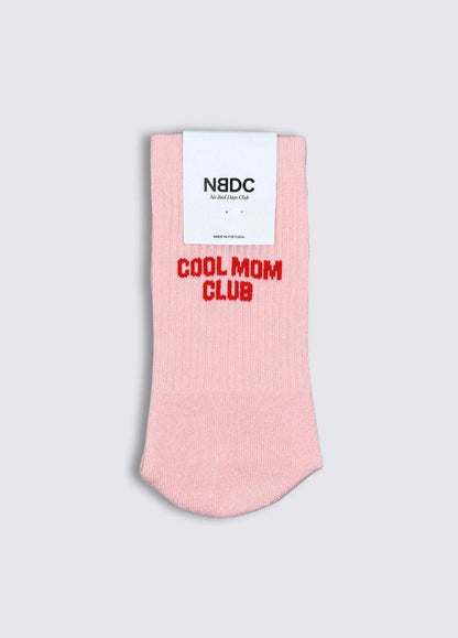 "COOL MOM CLUB" socks