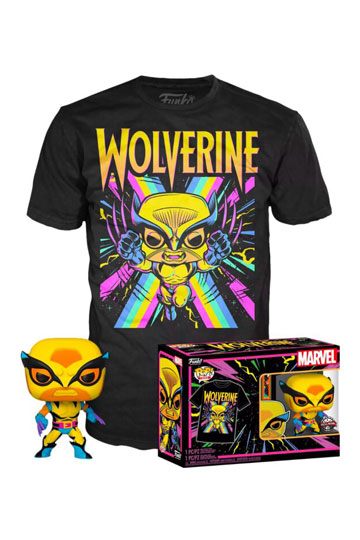 Wolverine (Black Light) - Pop! &amp; Tee