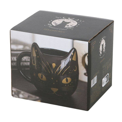 Mug 3D Tête de Chat noir