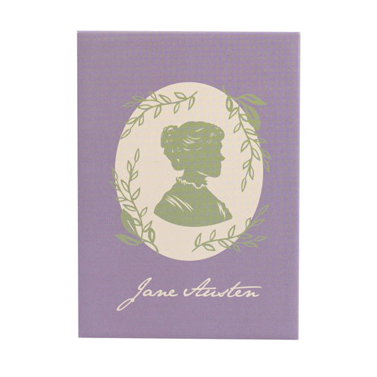 Metal Magnet - Jane Austen (Silhouette)