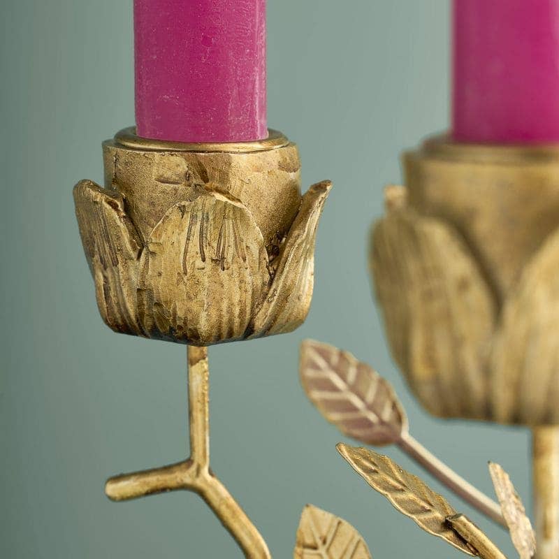 Lion Chandelier, Poly/Metal, 20 x 15 x 37 cm