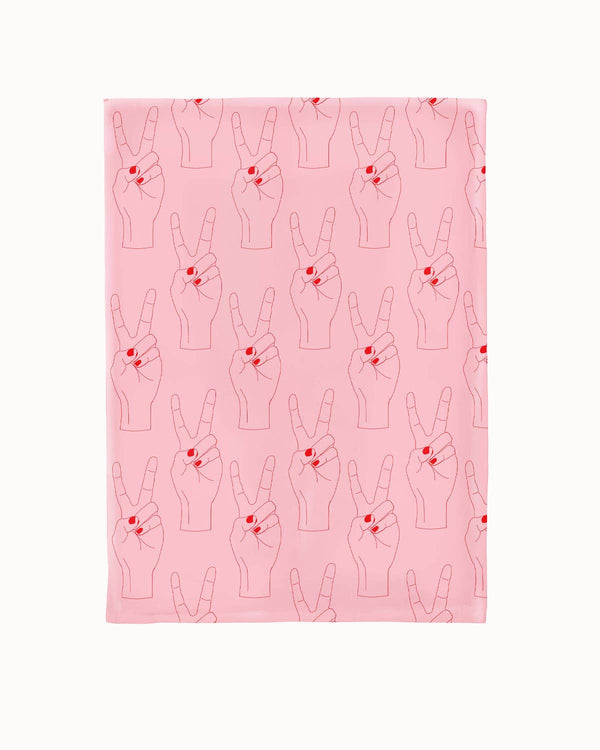 Organic kitchen towel - Peace