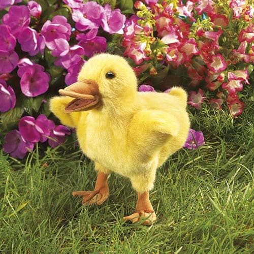 Yellow Duck Hand Puppet