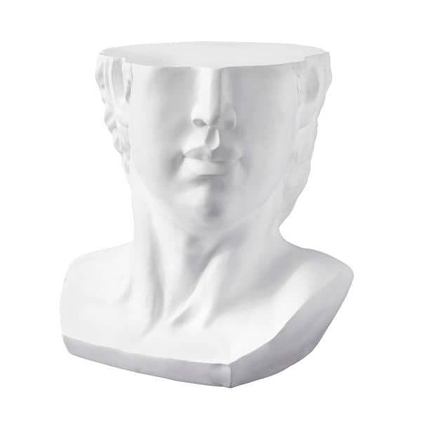 David side table, Magnesia White, 53 x 46 x 53 cm