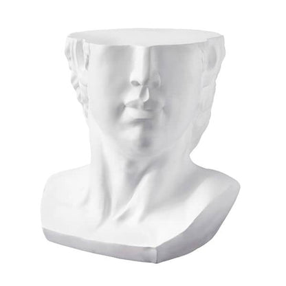 David side table, Magnesia White, 53 x 46 x 53 cm