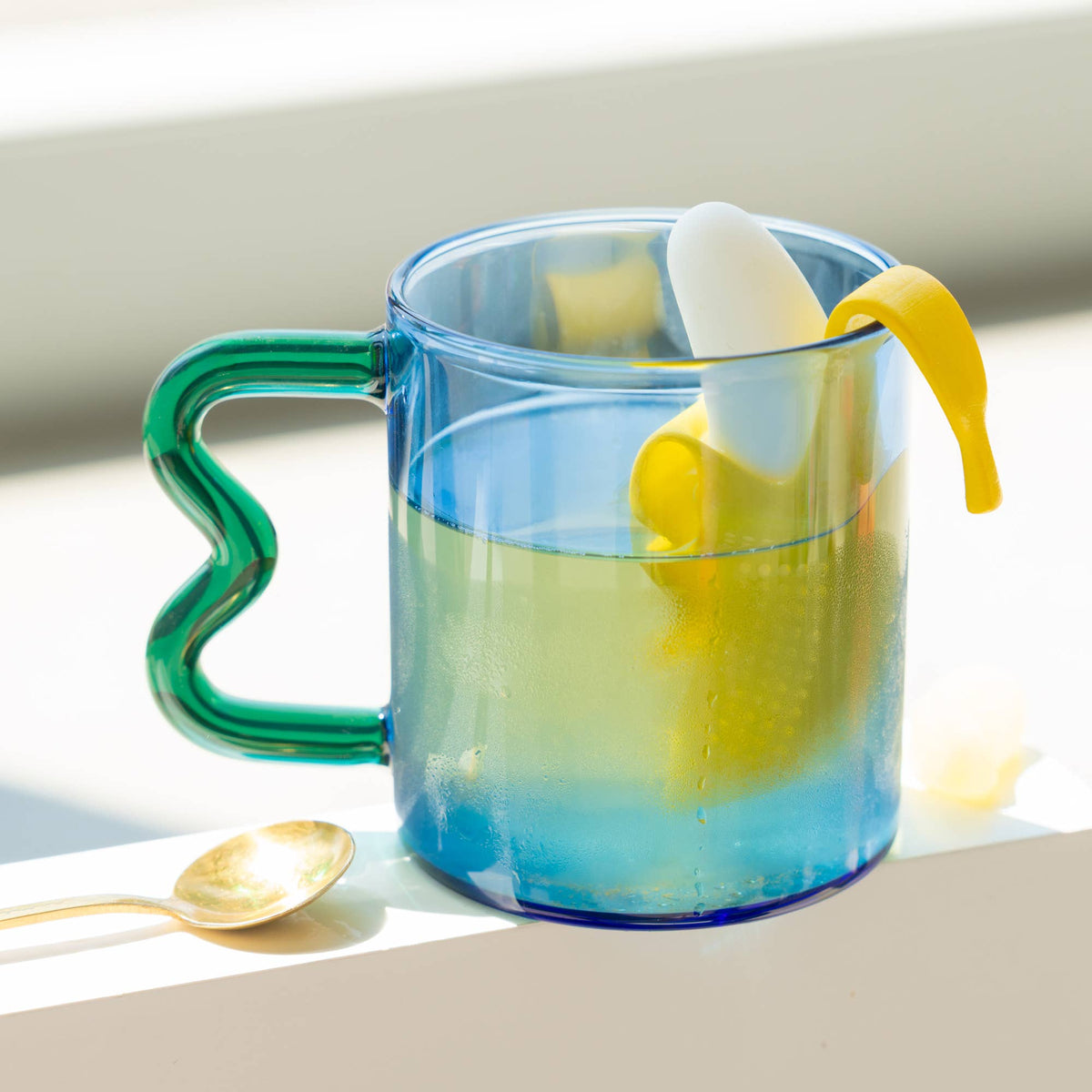 Sapphire Glass Mug