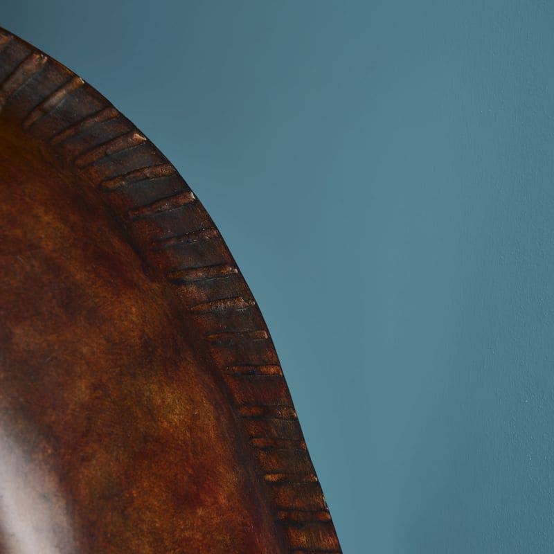 Lampadaire Amadeus, marron, 47 x 40 x 153 cm