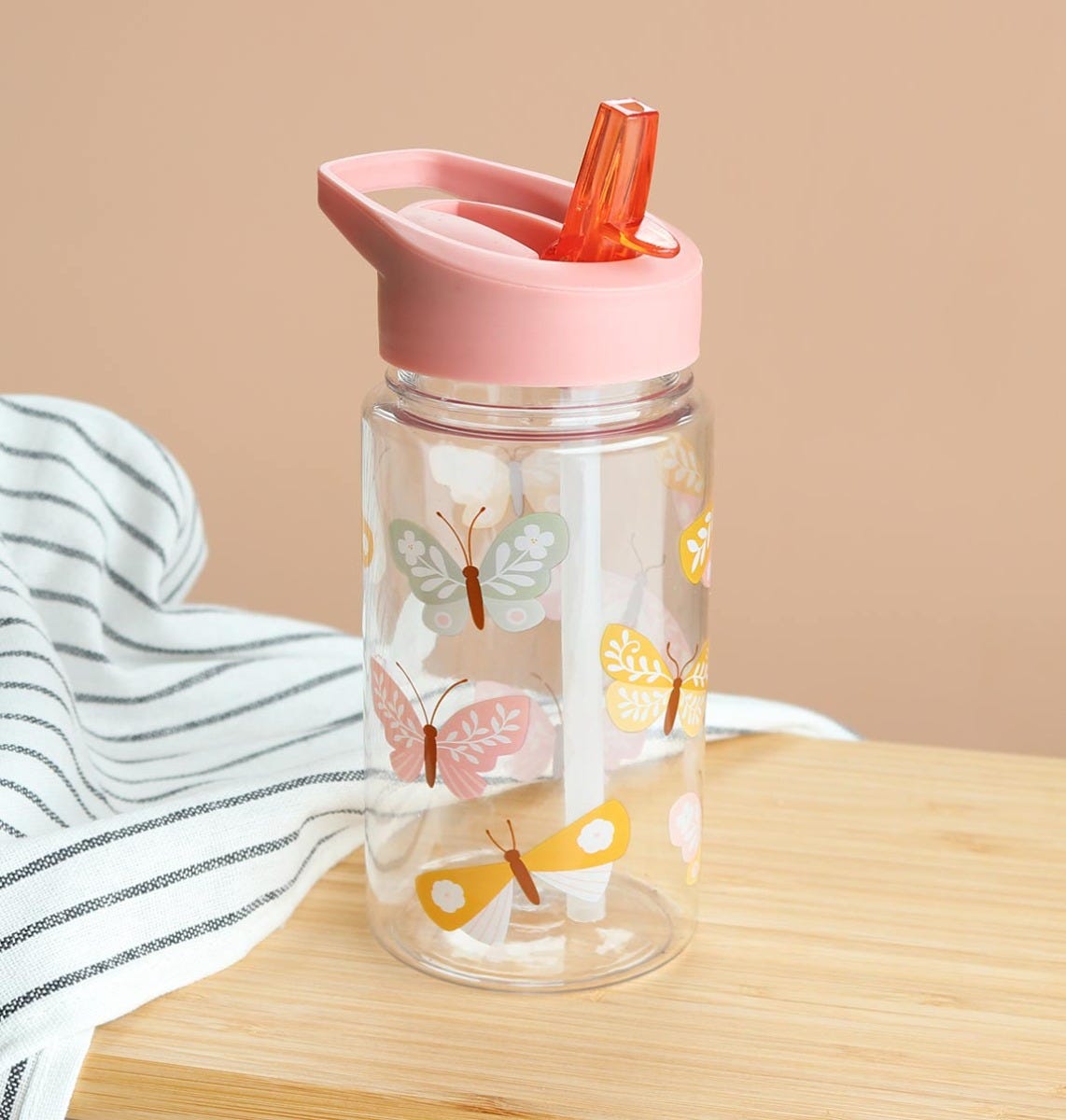 Gourde enfant - Papillons – vue 2 – A Little Lovely Company