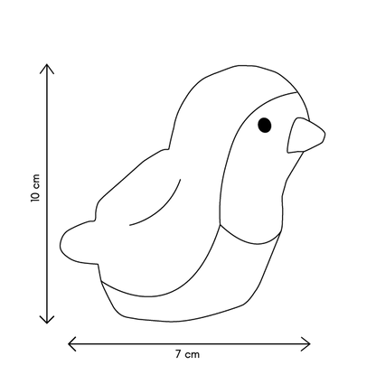 Tuinvriendje pluche speelgoed - Robin