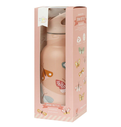 Gourde enfant en inox - Papillons – vue 4 – A Little Lovely Company