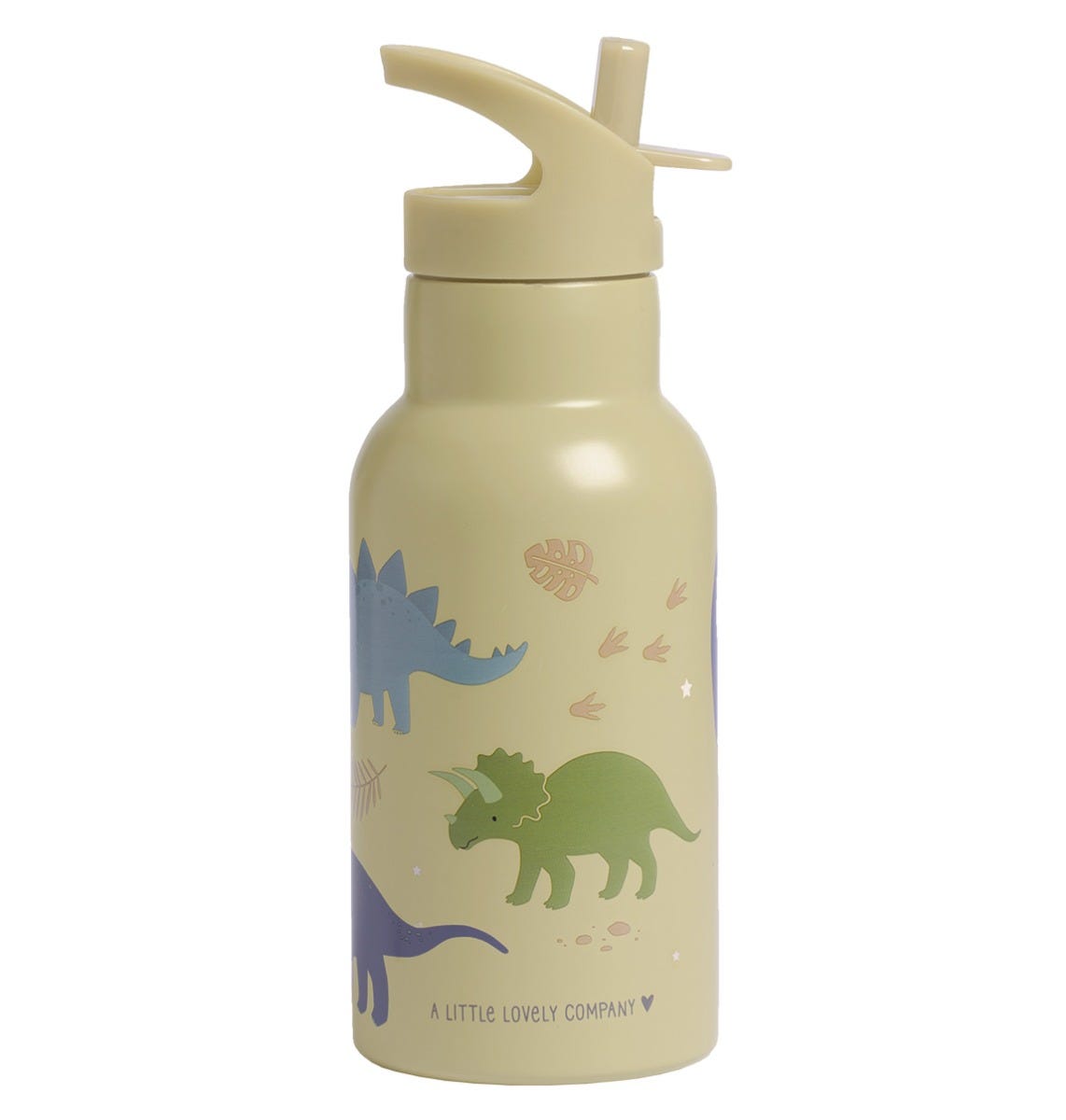 Gourde enfant en inox - Dinosaures – vue 3 – A Little Lovely Company
