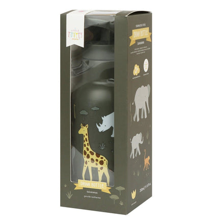 Gourde enfant en inox - Savane – vue 5 – A Little Lovely Company
