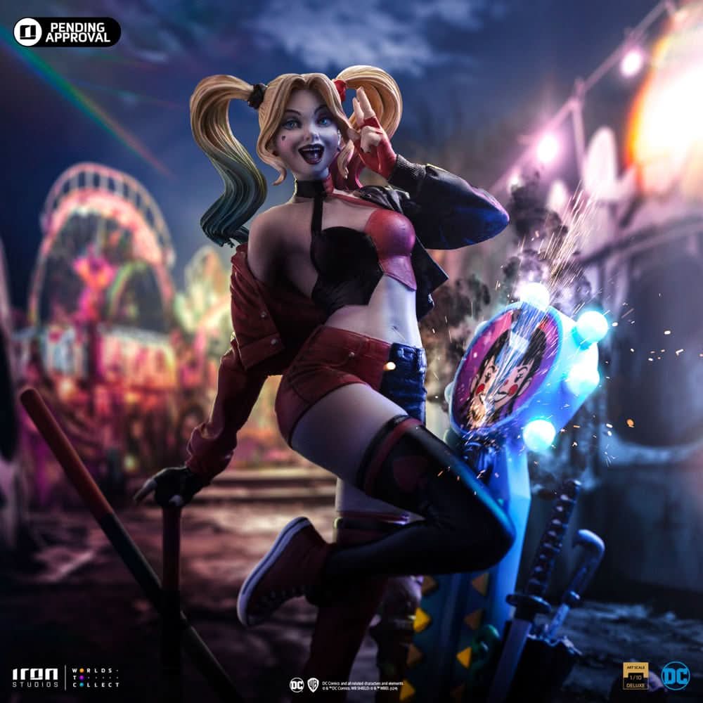 Harley Quinn Deluxe Statue - Gotham City Sirens - Art Scale 1/10 - DC Comics