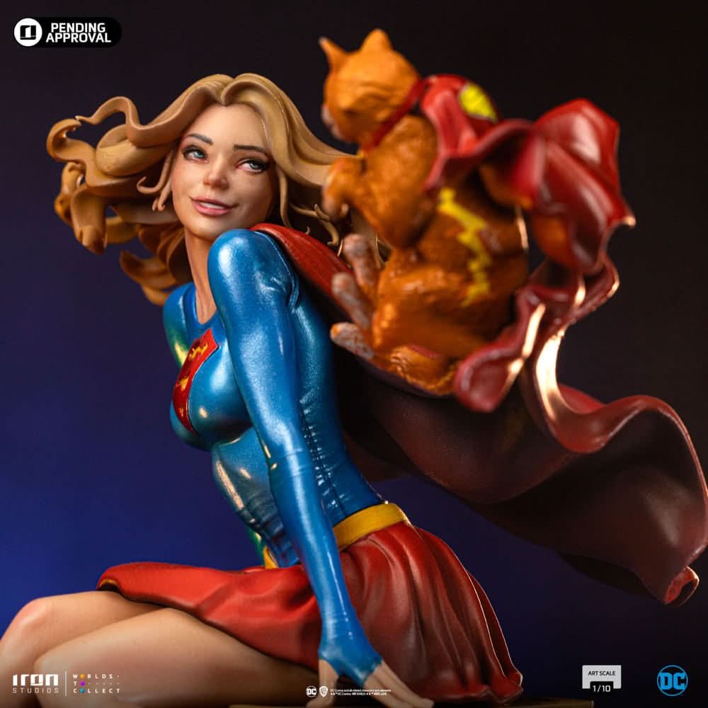 Supergirl Statue Series 8 - DC Comics - Art Scale 1/10 - Iron Studios