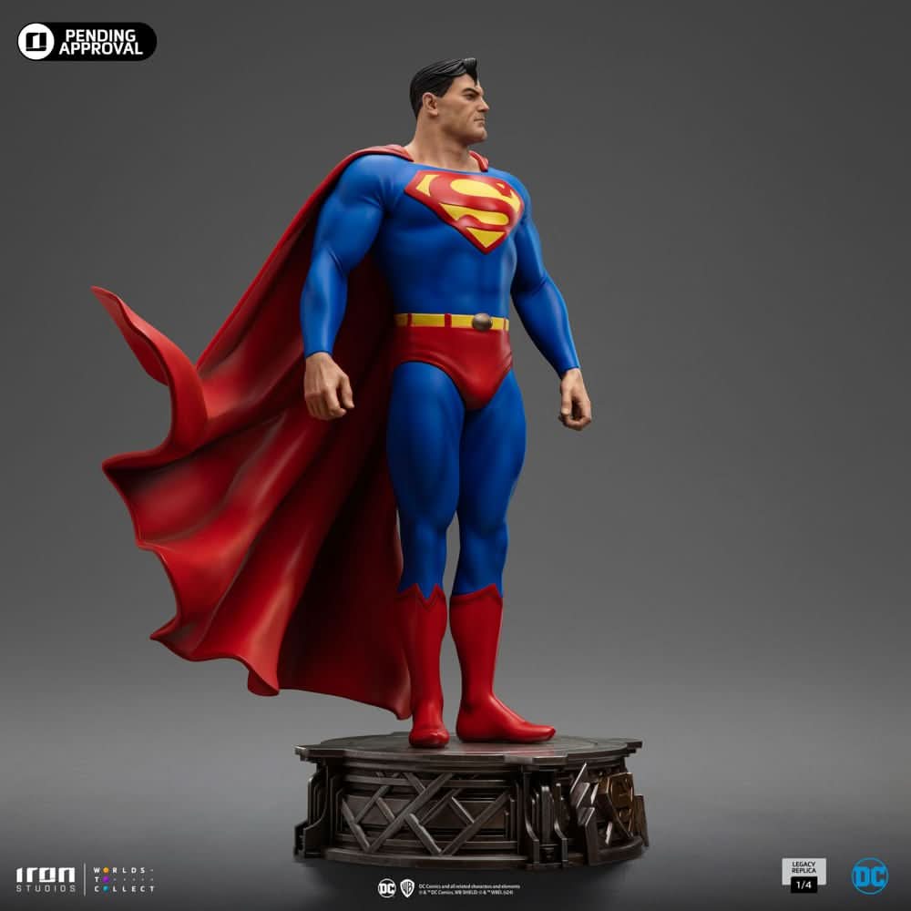 Superman Statue - DC Trinity - Legacy Replica 1/4 - Iron Studios