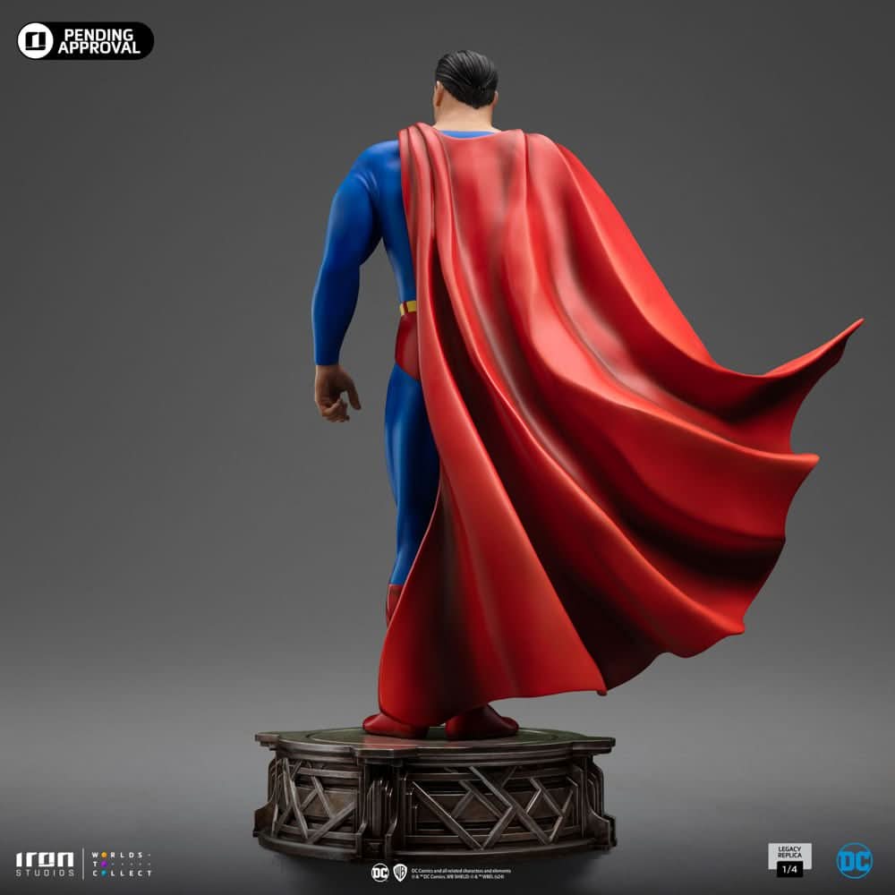 Superman Statue - DC Trinity - Legacy Replica 1/4 - Iron Studios