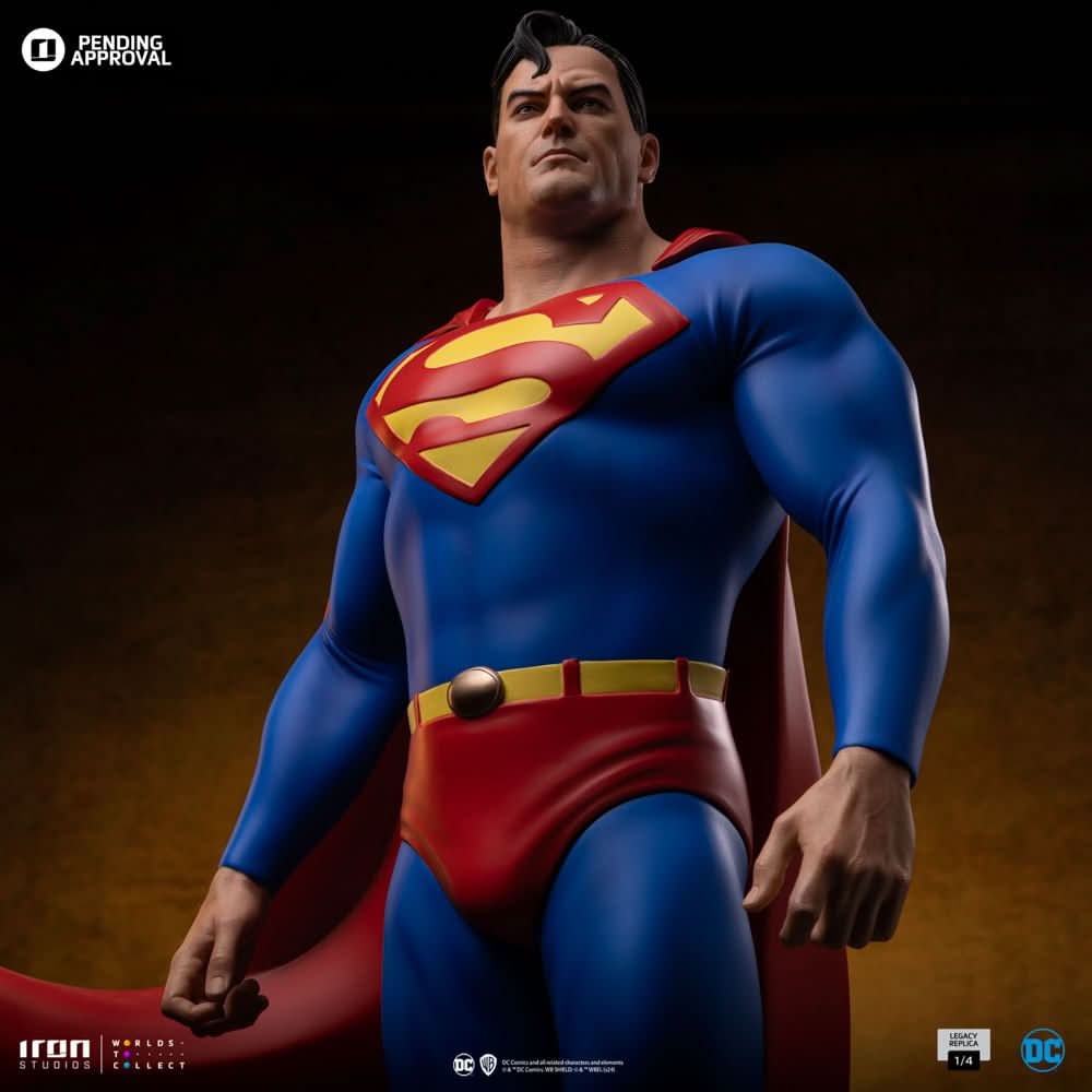 Superman Statue - DC Trinity - Legacy Replica 1/4 - Iron Studios