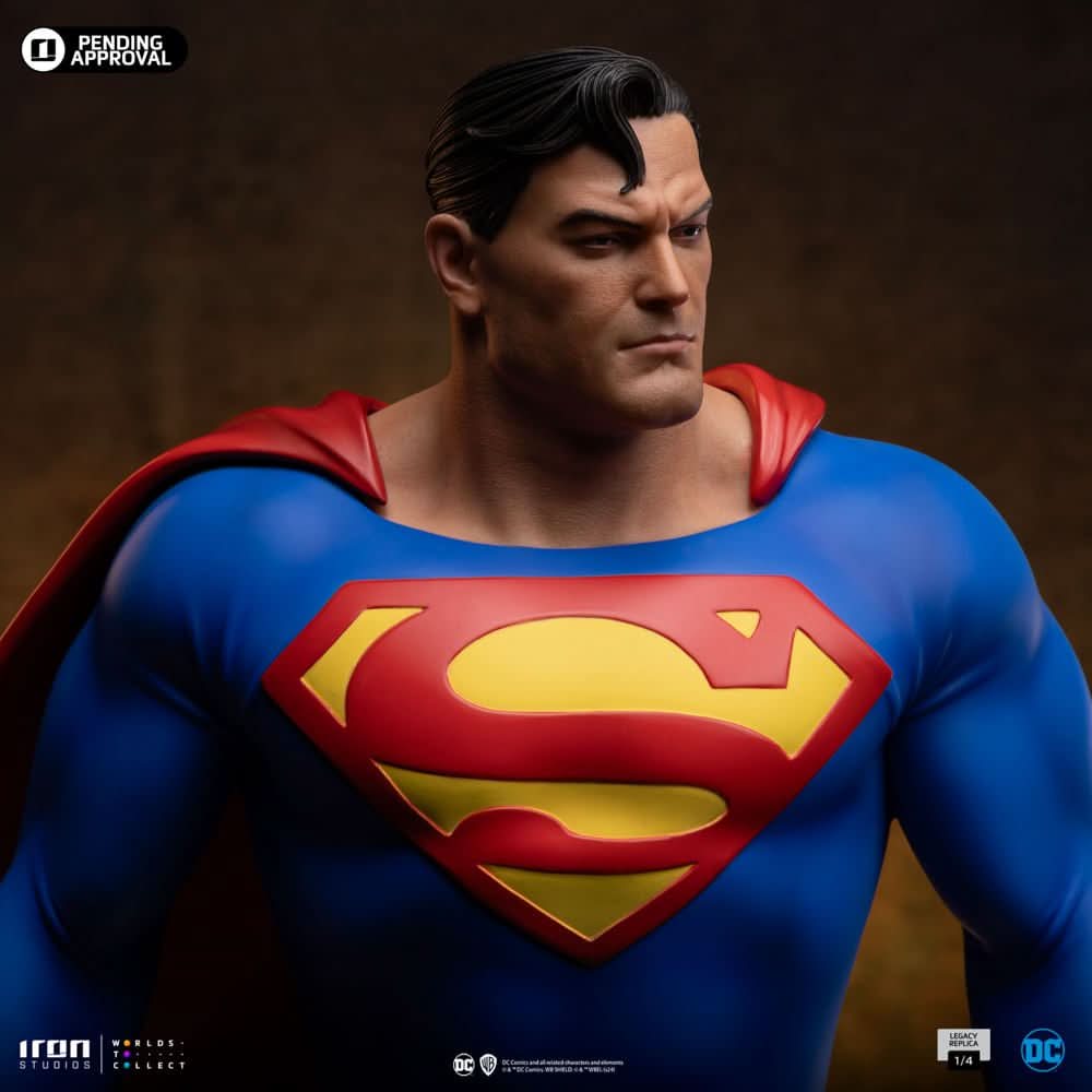 Superman Statue - DC Trinity - Legacy Replica 1/4 - Iron Studios
