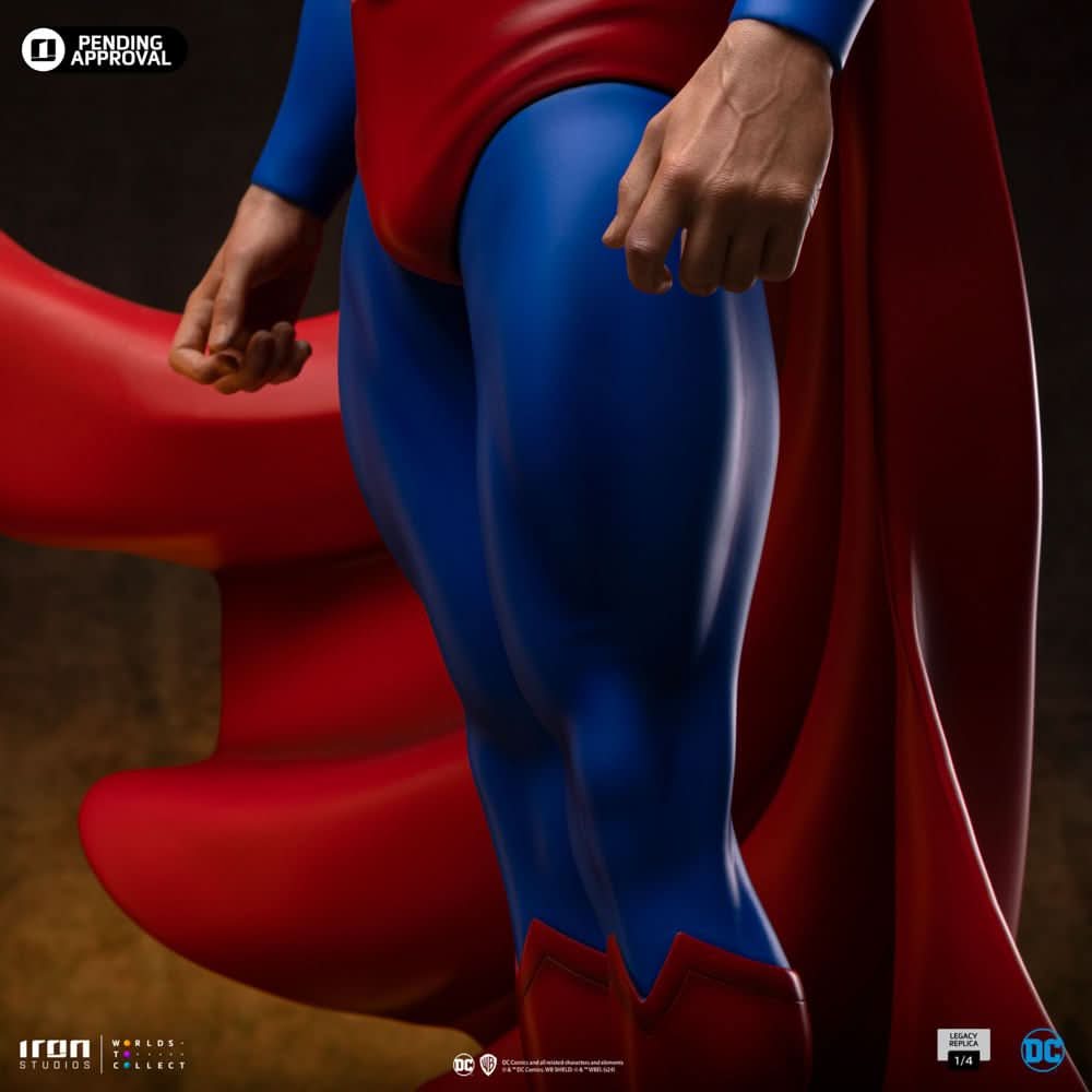 Superman Statue - DC Trinity - Legacy Replica 1/4 - Iron Studios