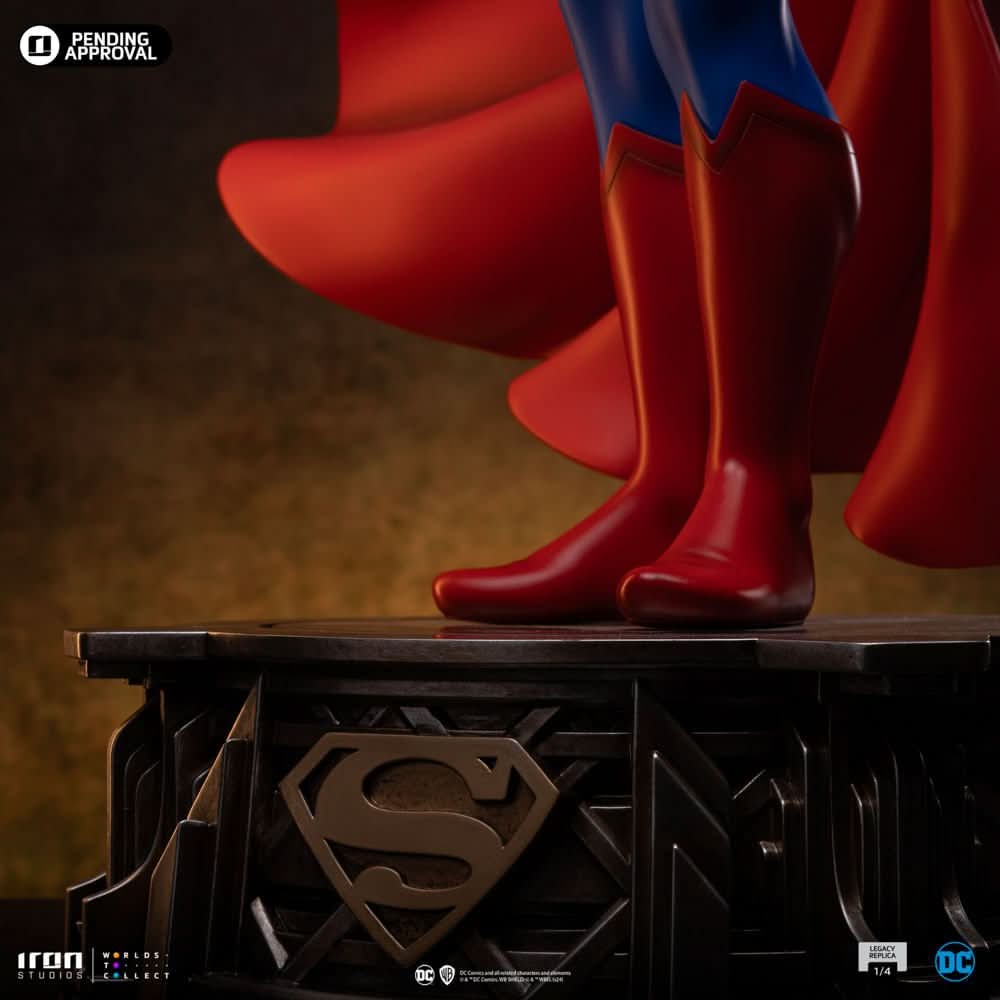 Superman Statue - DC Trinity - Legacy Replica 1/4 - Iron Studios