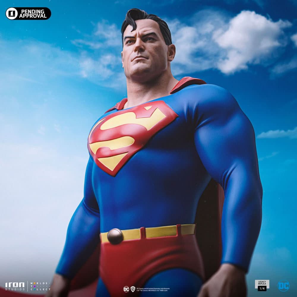 Superman Statue - DC Trinity - Legacy Replica 1/4 - Iron Studios