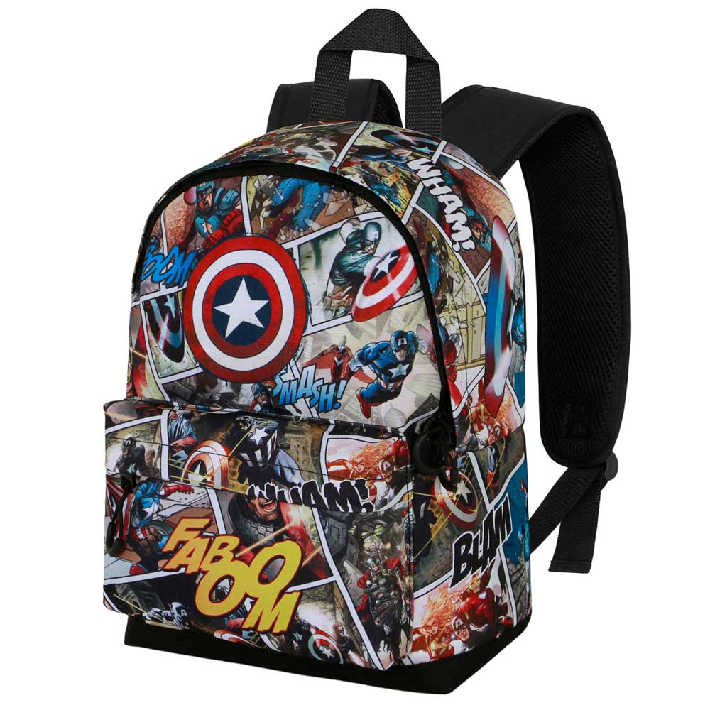 Small HS FAN Marvel Backpack - Captain America Comic