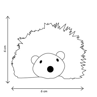 Plush toy: Hedgehog Friends of the Garden