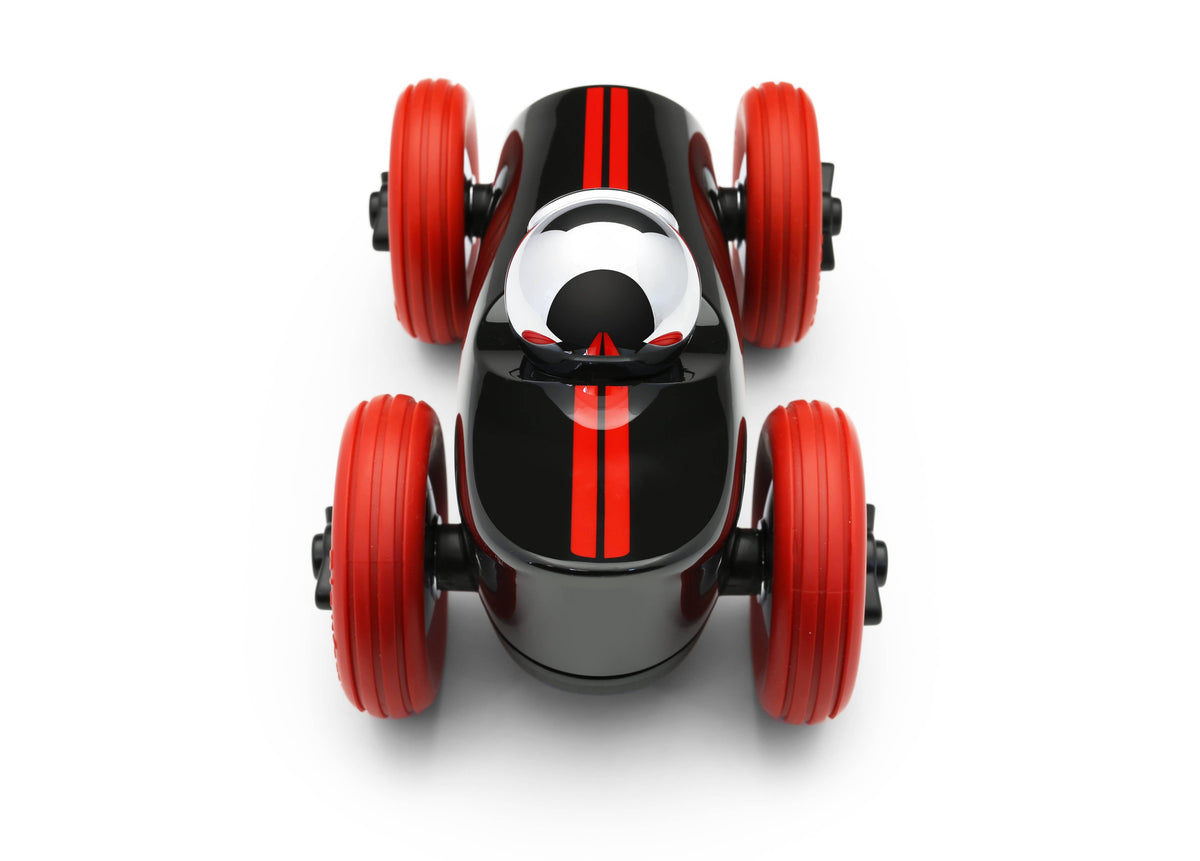 Buck Car - Black/Silver Helmet