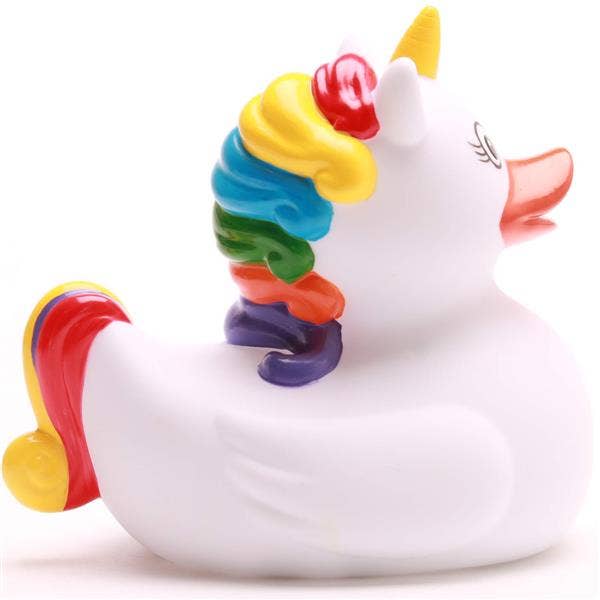 Einhorn-Ente - weiß