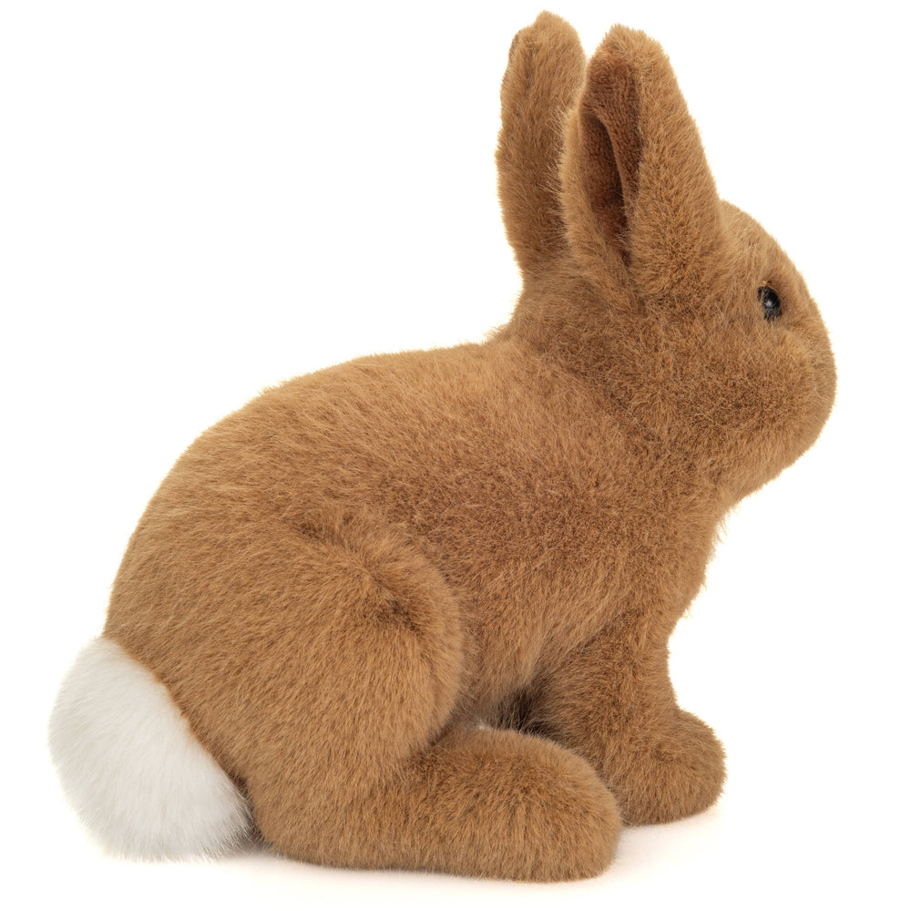Peluche Lapin Brun Assis