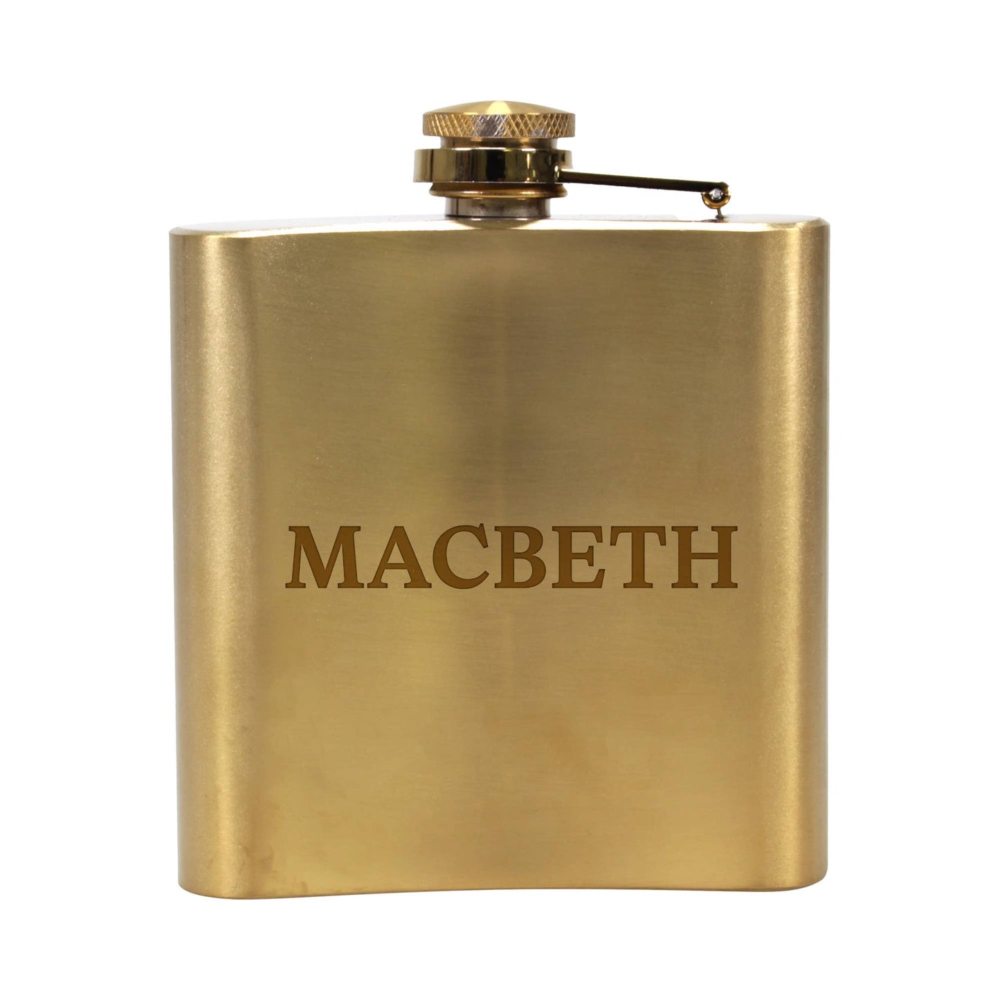 7oz flask - Shakespeare (Macbeth)