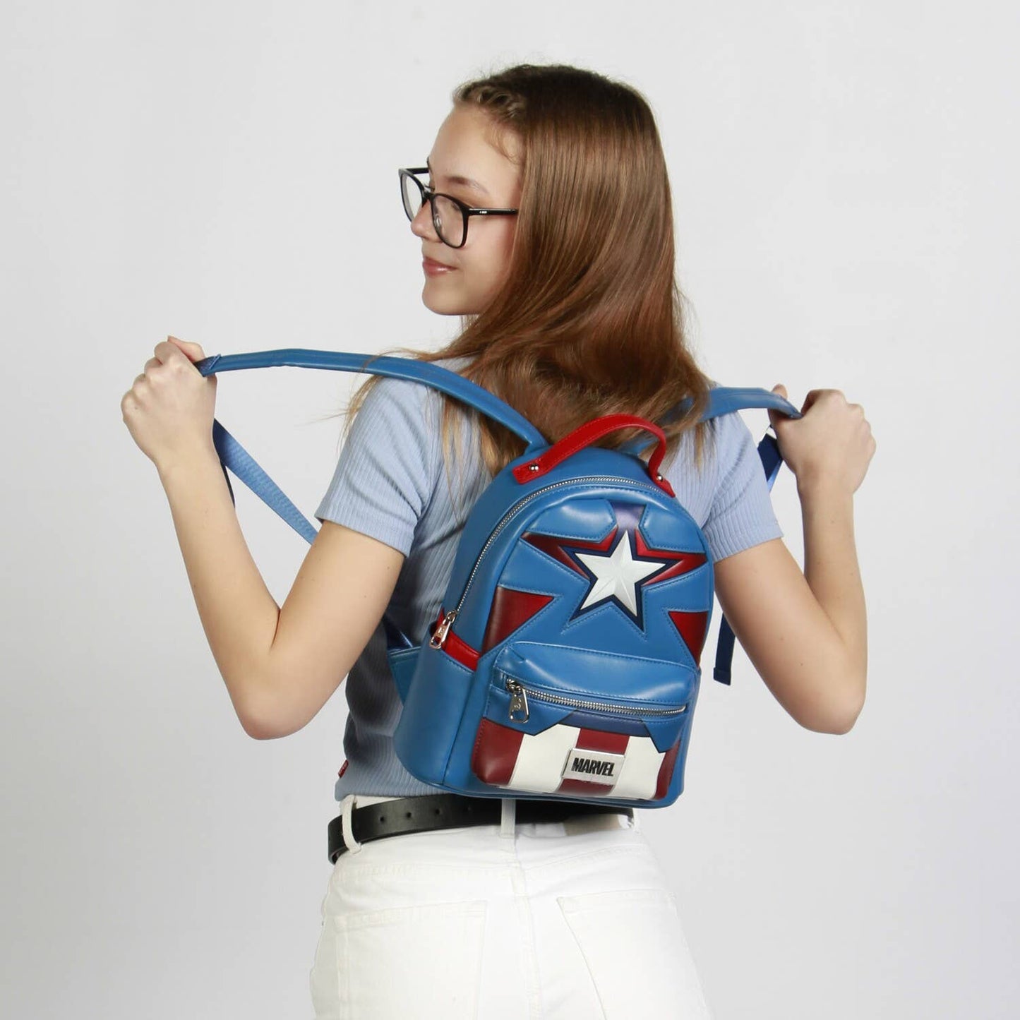 Heady Marvel Backpack - Captain America Courage