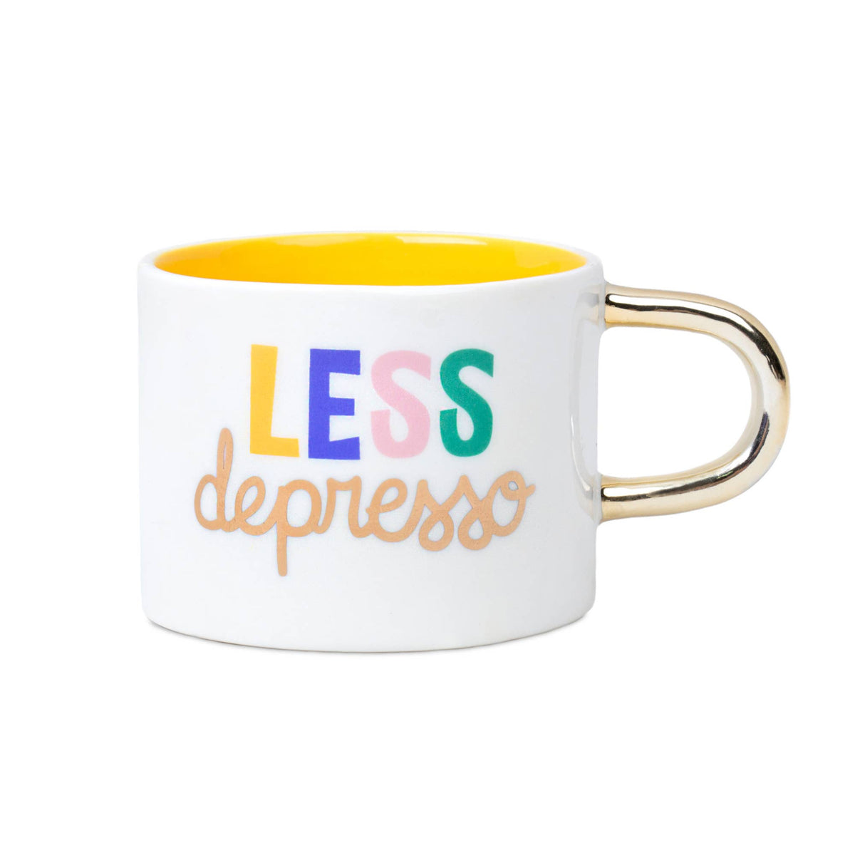 "Less Depresso" Cup and Mug Set