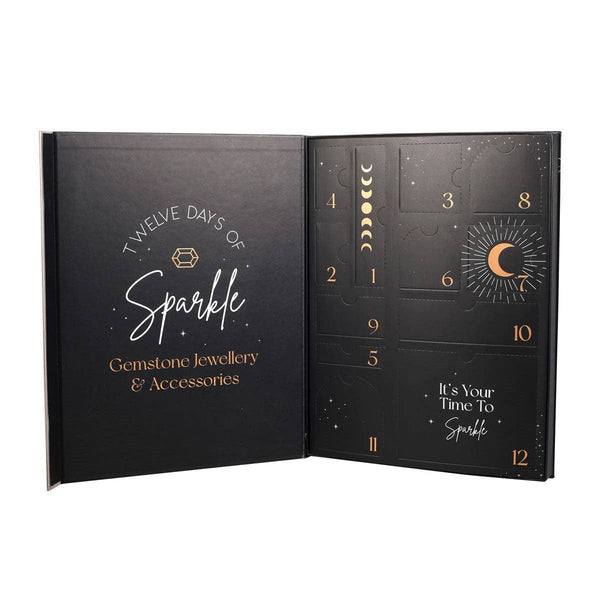 Kerstadventskalender met kristallen sieraden, 12 dagen