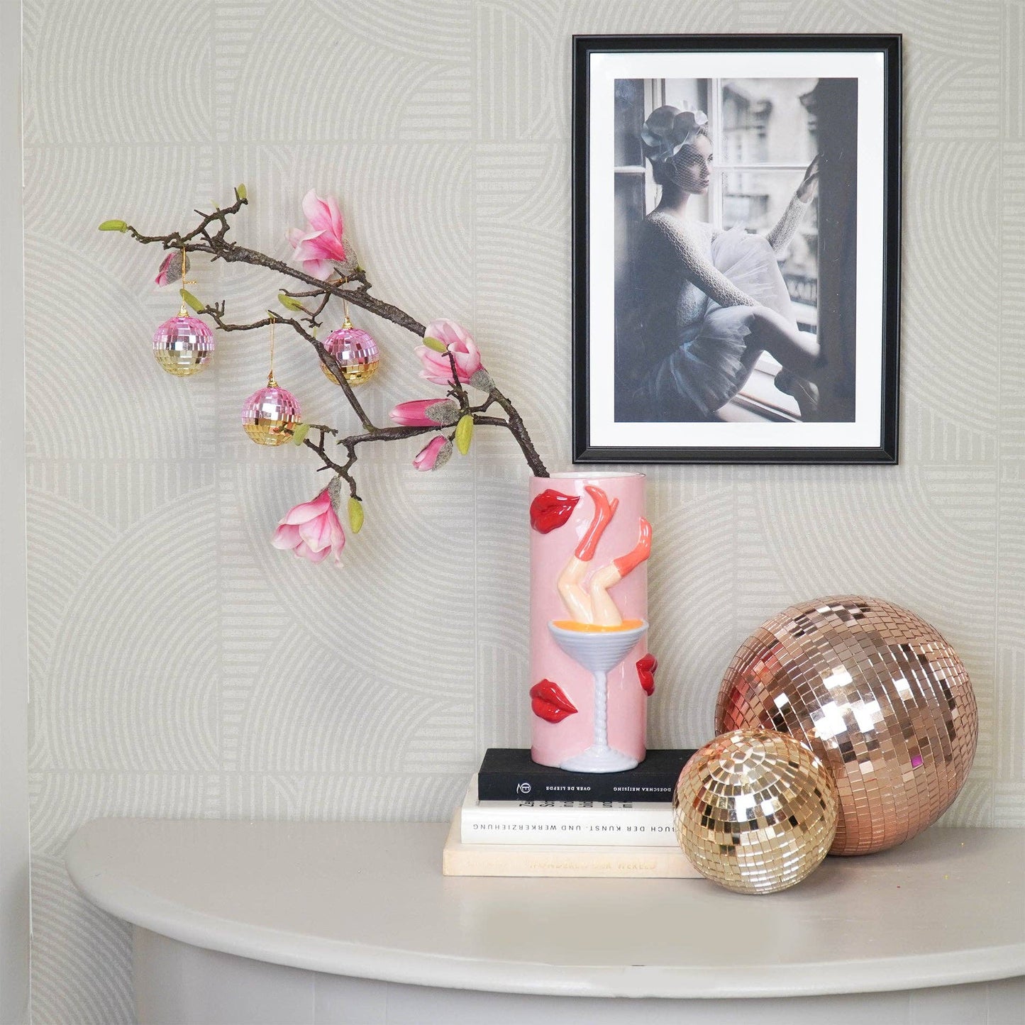 Boule de Noël Disco Or - 15cm