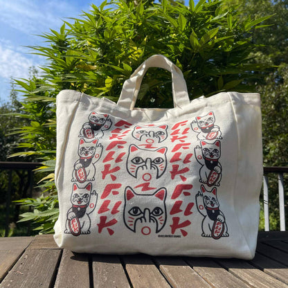 Tote Bag “Fuck you - Maneki Neko”