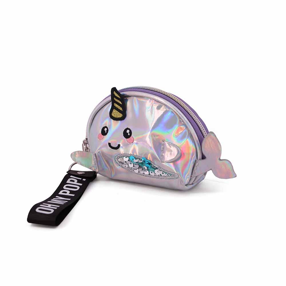 Oh My Pop! Narwhal Oval Coin Purse