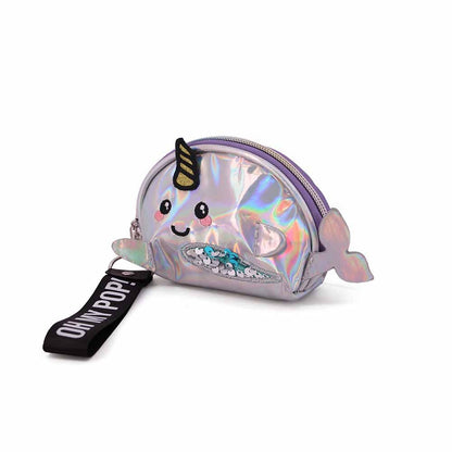 Oh My Pop! Narwhal Oval Coin Purse