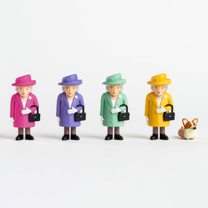 Het verzamelobject 'De Koningin & Koninklijke Corgi'