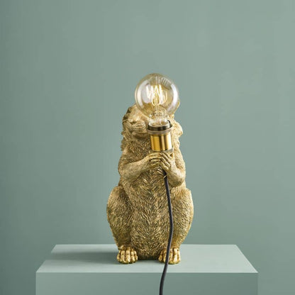 Lampe de table Eduard Eichhorn Or, 34,5 x 17 x 34 cm