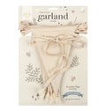 Guirlande décorative en coton - Crème