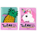 Unicorn and Pineapple Travel Passport and Luggage ID Holder