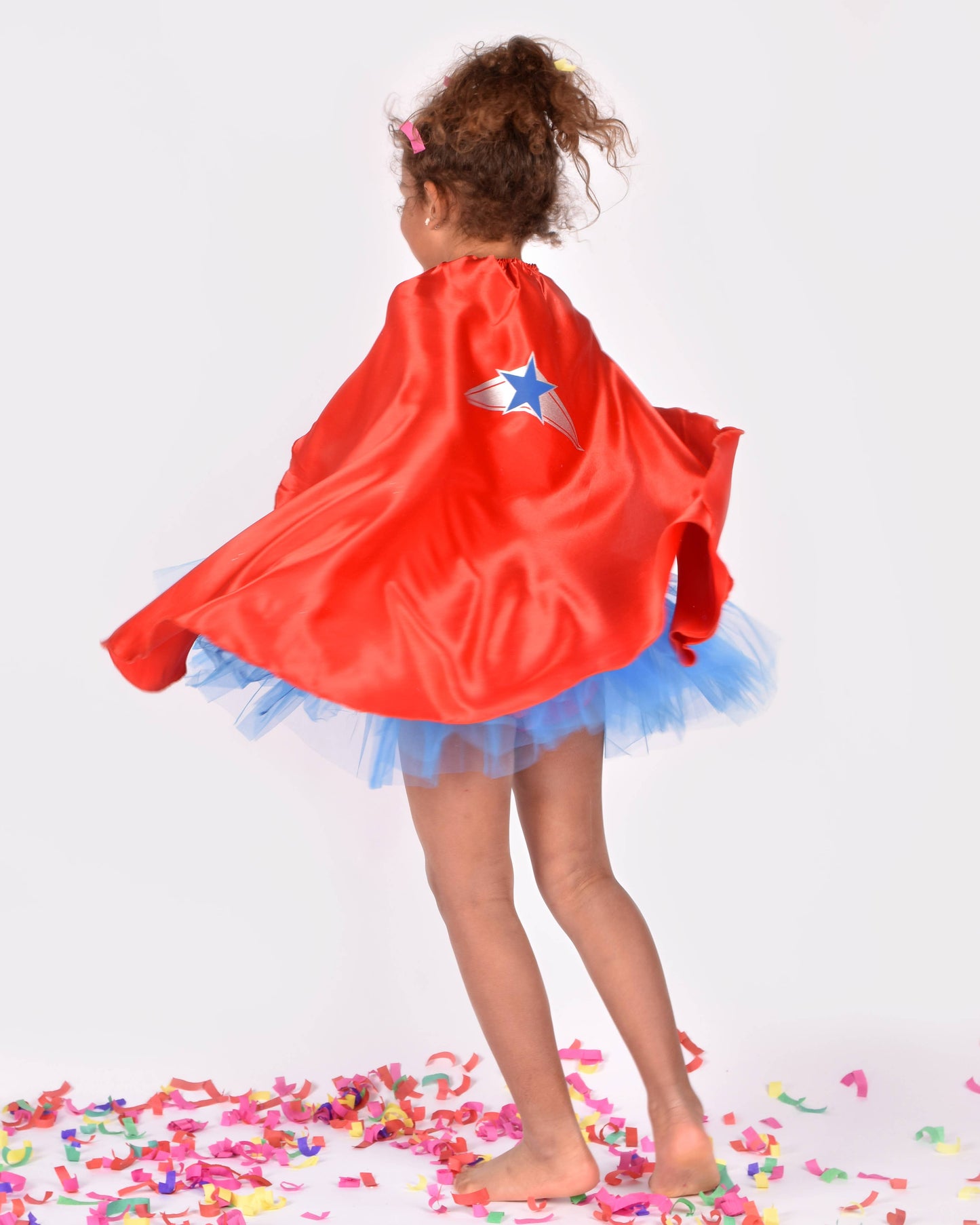 Super Wondergirl with Cape 110-116 cm 4-6 years