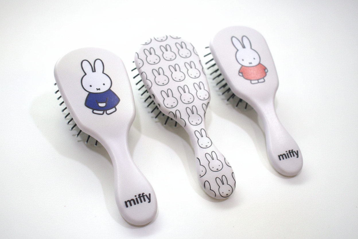 Miffy Rabbit Hairbrush