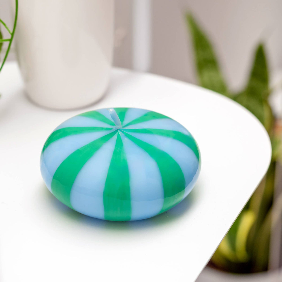 Bougie Bonbon Bleu