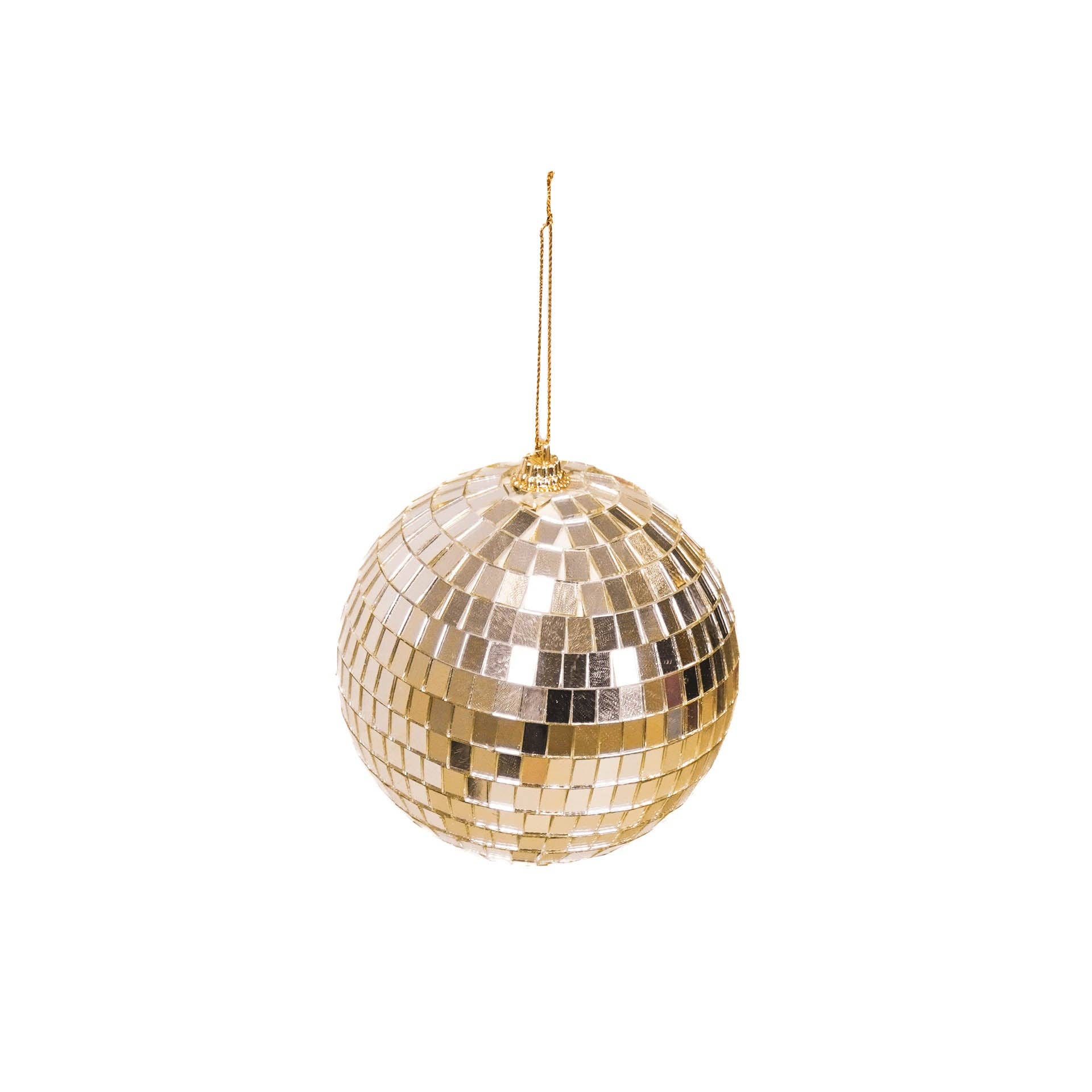 Boule de Noël Disco Or - 15cm