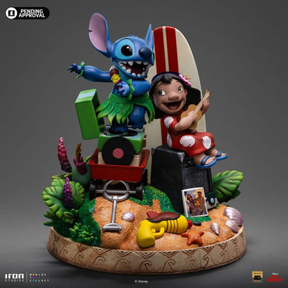 Lilo and Stitch Deluxe Statue - Disney Classics - Art Scale 1/10 - Iron Studios