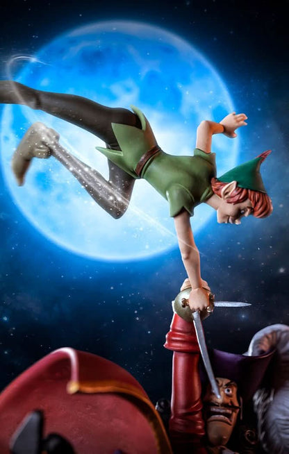Statue Peter Pan vs Hook - Disney 100th - Peter Pan - Art Scale 1/10 - Disney Classics