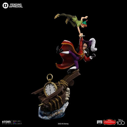Statue Peter Pan vs Hook - Disney 100th - Peter Pan - Art Scale 1/10 - Disney Classics